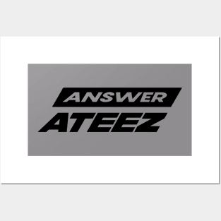 ATEEZ "Answer" Posters and Art